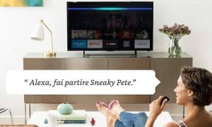 come controllare la TV con Alexa