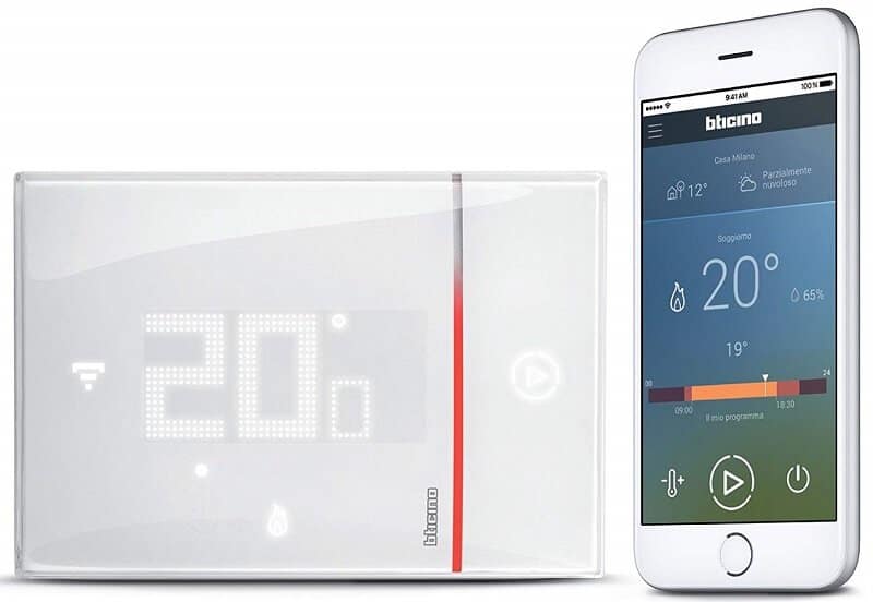 il termostato bticino smarther è adesso compatibile con alexa