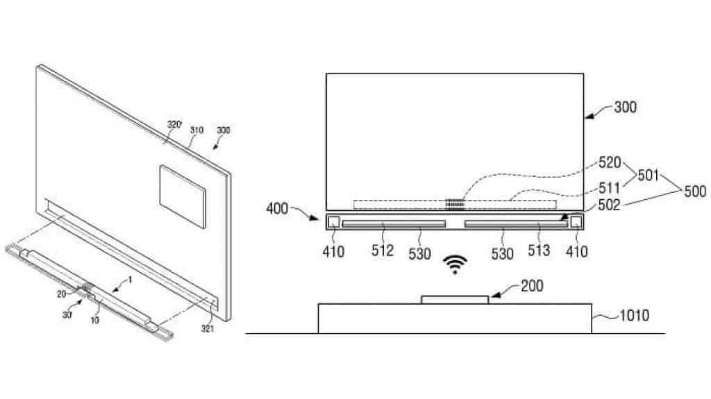 illustrazione WIPO tv senza fili samsung
