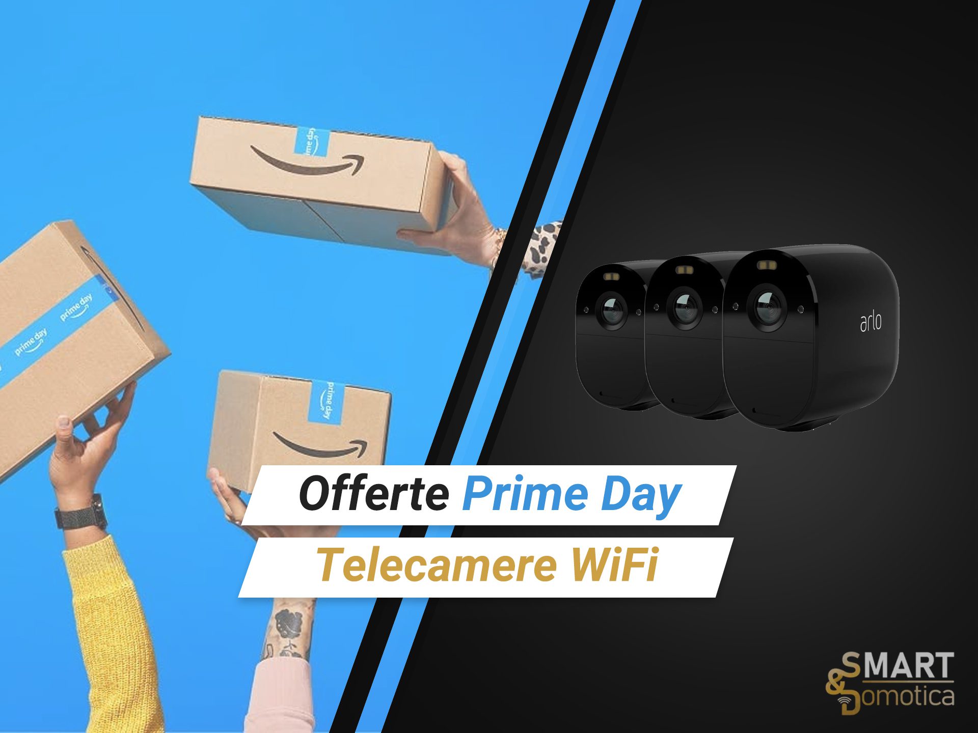 offerte prime day telecamere wifi