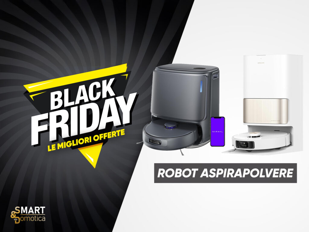 Migliori robot aspirapolvere lavapavimenti in offerta al Black Friday 2024