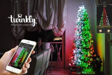 Twinkly: le luci per l’albero di natale controllabili con lo smartphone