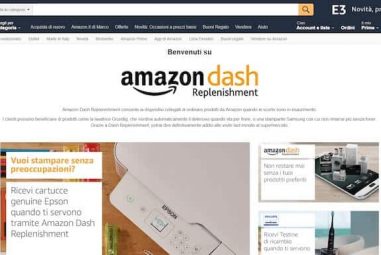 Amazon Dash Replenishment: la Smart Home che pensa alle tue scorte